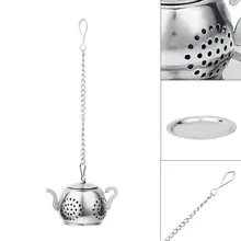 Stainless Steel Teapot font b Tea b font Leaf Infuser Tray Spice Strainer Herbal Filter font