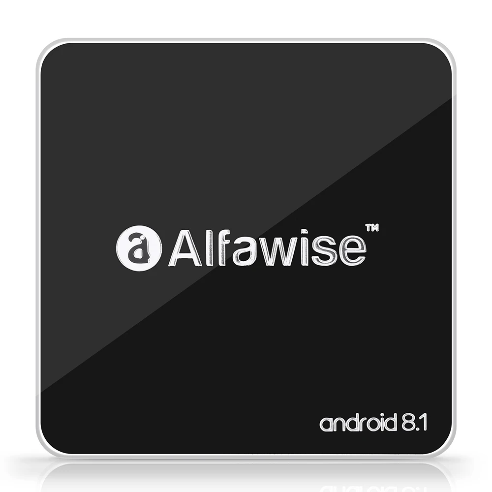 

Alfawise A8 Smart TV BOX Android 8.1 4K Rockchip 3229 2GB RAM 16GB ROM 2.4G WiFi Set top box 100Mbps H.265 mini tv box