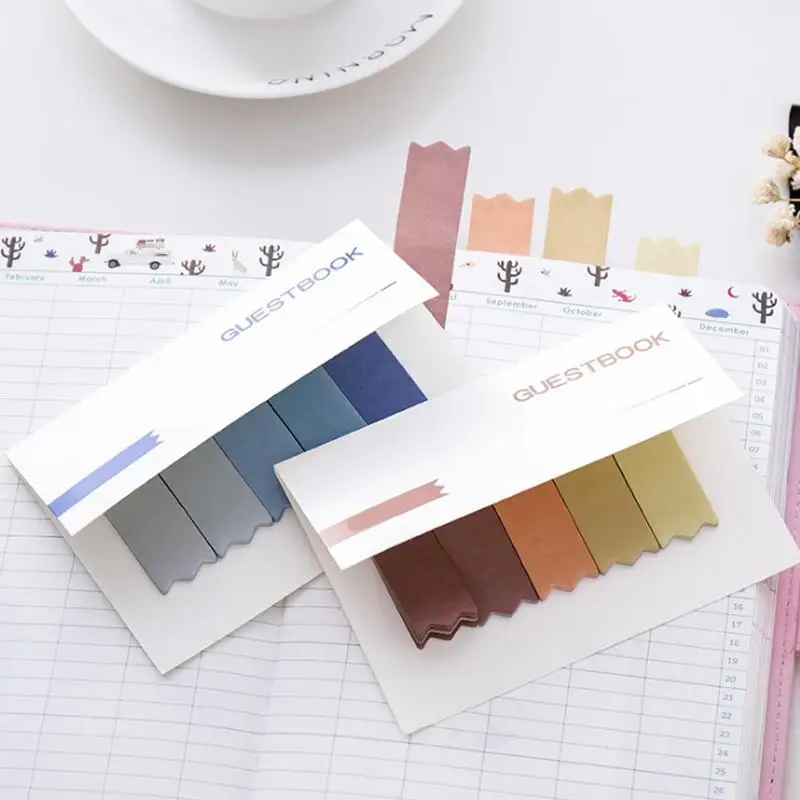 

Post-it Notes Gradient Colorful Self Adhesive Index Label Office School Supplies 100 Pieces Stickers Scrapbooking Stationery New