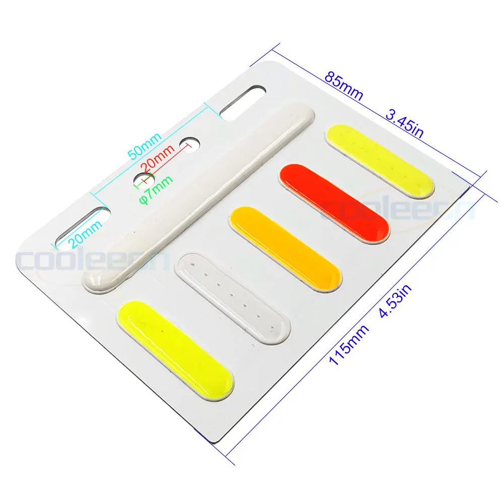 2 шт. LED COB острые вспышки для 24V грузовиков автомобилей украшения освещения