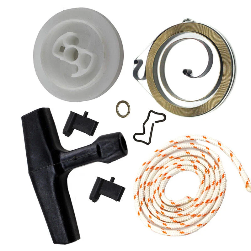 

Starter Handle Rope Pulley Spring Kit For Stihl 034 036 044 046 Recoil Rewind Pawls