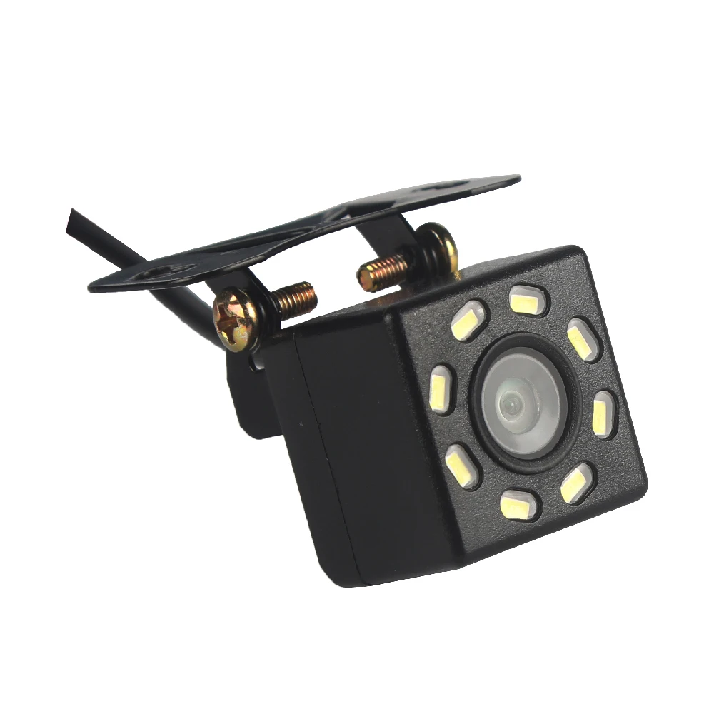 

Car Rear View Camera Universal Backup Parking Camera 8 LED Night Visible Waterproof 170 Wide Angle HD Color Image