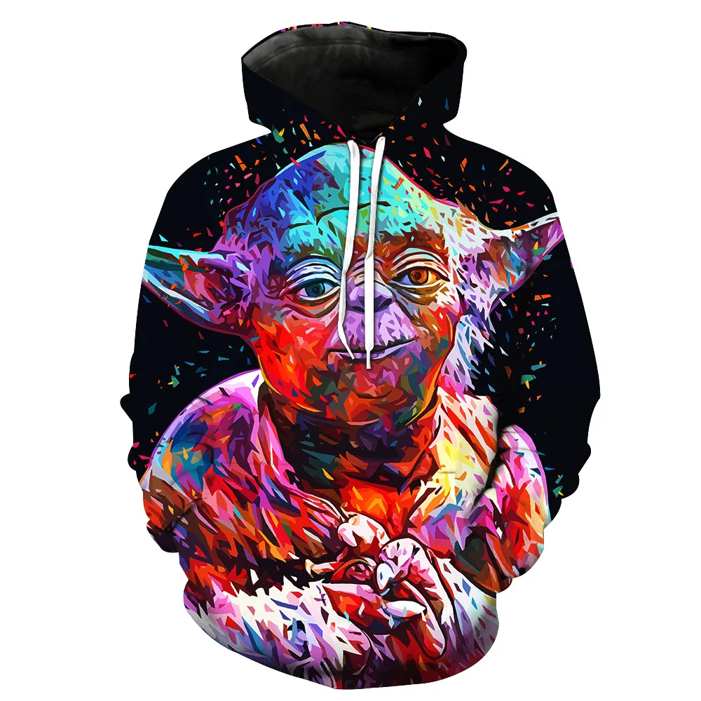 

Fans Made Star Wars Cosplay Hoodies for Men Long Sleeve 3D Printed Sweatshirt 2019 Homme for Movie Fans Casual Tops