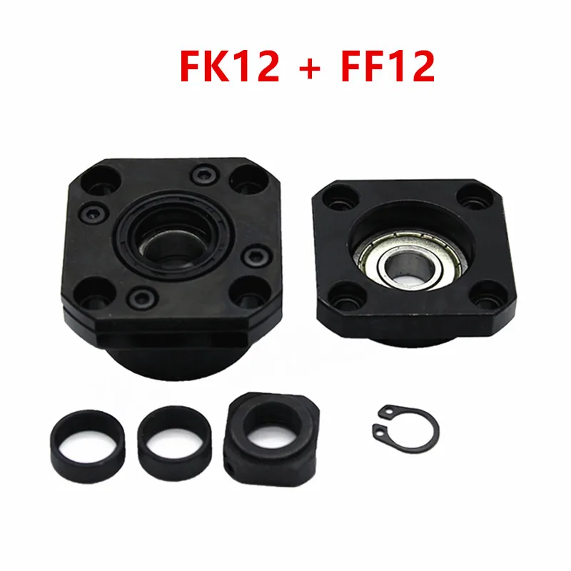 Линейная рельсовая рейка AXK Fk12 Ff12 поддержка для 1605 1604 1610 набор: 1 шт. фиксированная