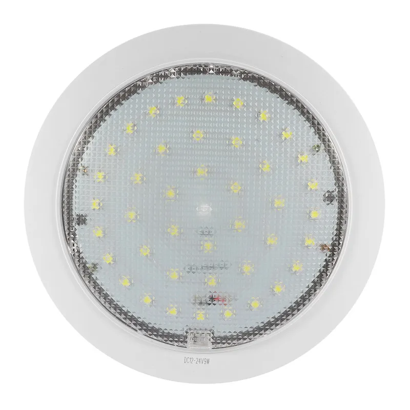 

FOR Caravan/Motorhome/Trailer/Boat Surface 12V Ceiling Light 42pcs 2835 SMD 6500K Cool White LED Fixture Mount Interior Lights