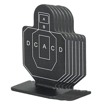 

Mini Metal Shooting Target for Nerf Airsoft Silhouette Target Outdoor Hunting Shooting Training Target Paintball Accessories