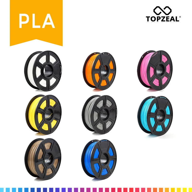 Superior da Impressora Material de Impressão Dimensional + – Qualidade Filamentos Impressora Plástico 1.75mm Pla 1 kg – Rolo 340 m Precisão 0.02mm 3d