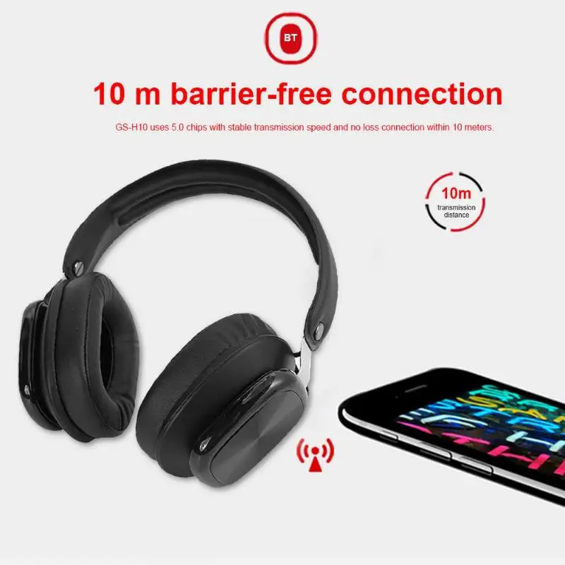 QH7 Беспроводная bluetooth гарнитура активные шумоподавляющие наушники с микрофоном