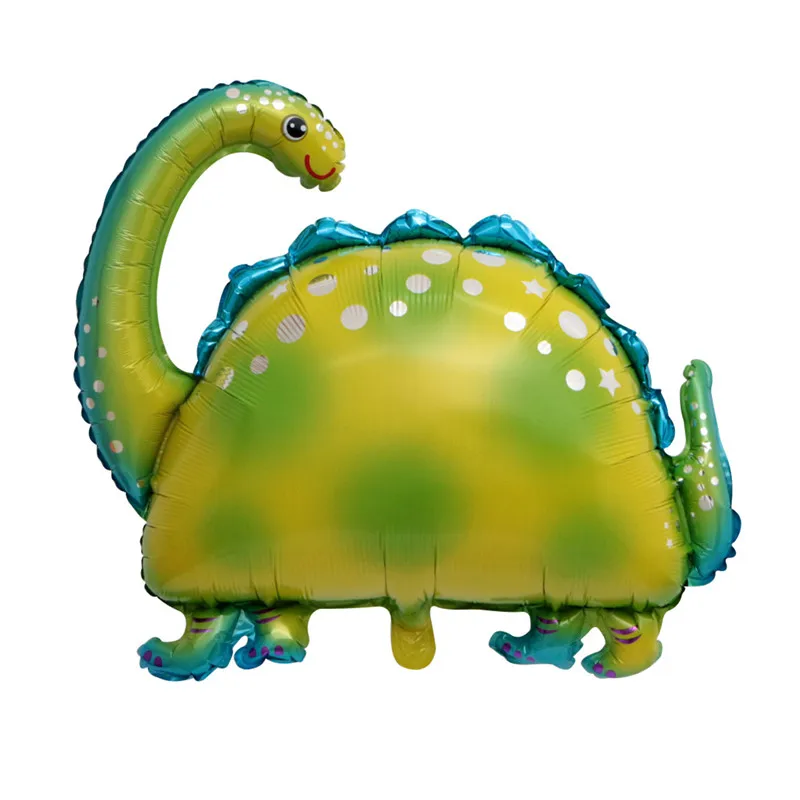 Большой мультфильм бронтозавр фольга Гелиевый шар динозавр детские игрушки декор для вечеринки в честь Дня рождения животных зоопарк Globo