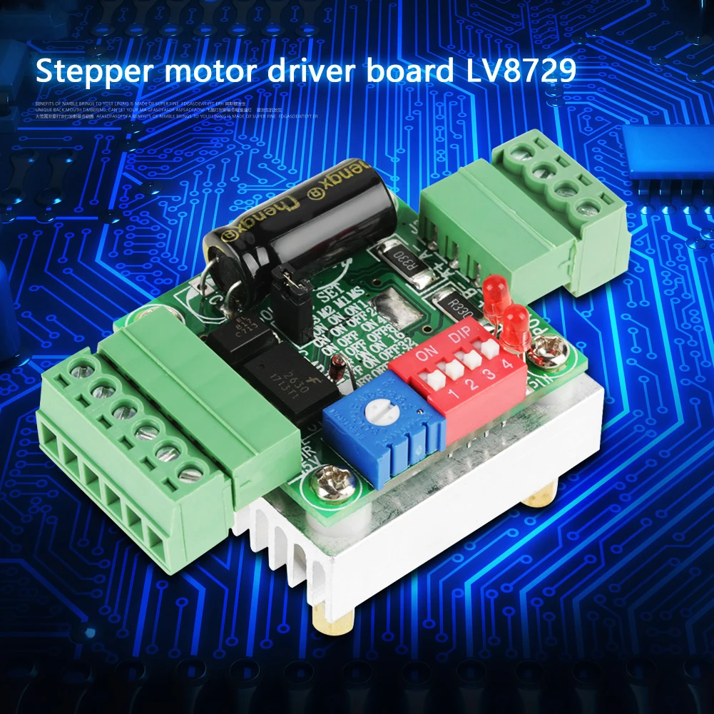 

LV8729 Step Stepper Motor Driver Board Driver Board Controller Stepping Module for 2 Phrase Stepper Motor motor de passo