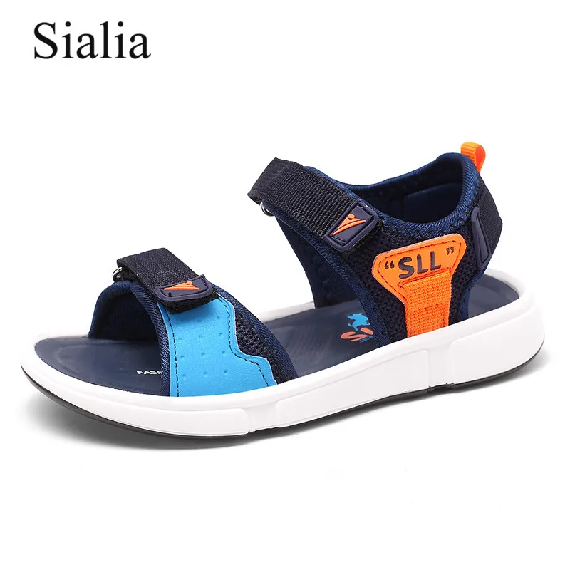 

Sialia Children Sandals For Kids Shoes Boys Sandals Girls Shoes Breathable Summer Beach Open-toe School Sandals For Boys 2019