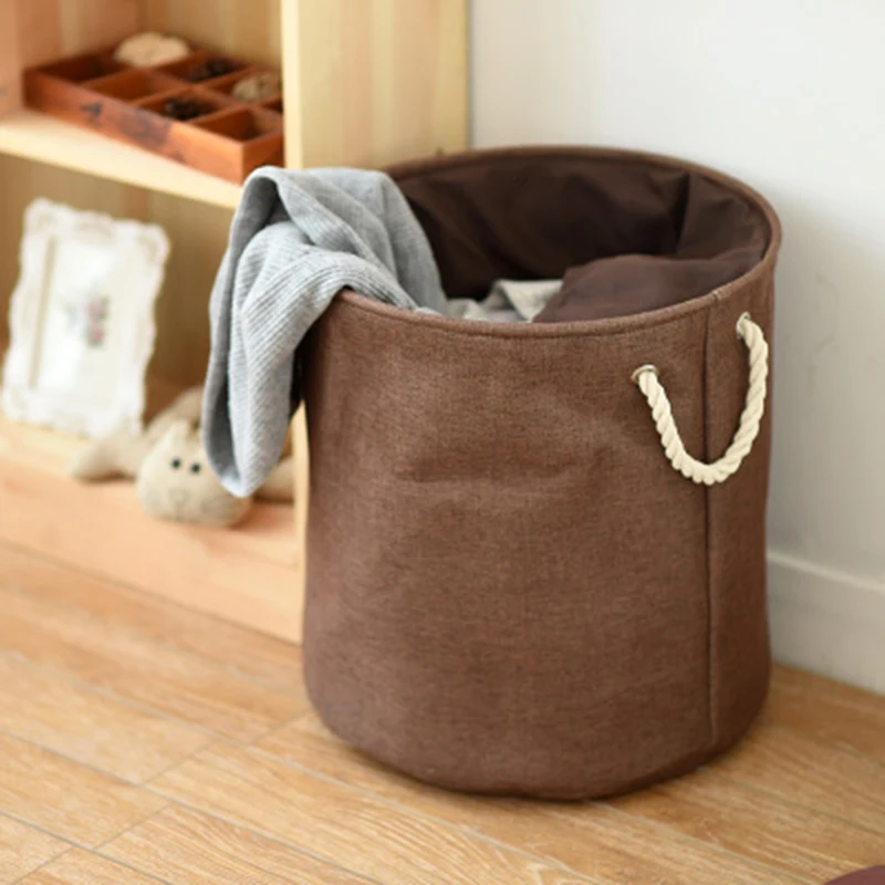 طوي الملابس القذرة سلة الغسيل تعرقل قدرة كبيرة الرباط ميناء شعاع متنوعات منزلية المنظم سلات تخزين