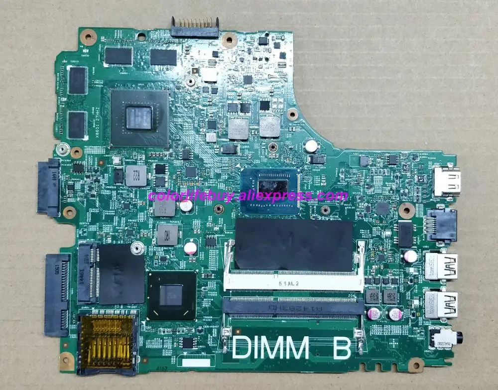 

Genuine 1FK62 01FK62 CN-01FK62 12204-1 DNE40-CR MB w I5-3337U CPU GT730M/2GB Motherboard for Dell Inspiron 3421 5421 Notebook PC