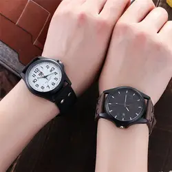 2019 для мужчин и #39 s часы кожаный ремешок аналоговые кварцевые Круглый Бизнес Мужские наручные часы для мужчин s Relogios Masculinos Reloj Megir Hombr