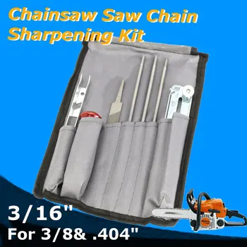 

8pcs Chainsaw Saw Chain Sharpening Kit for Flat File Depth Gauge
