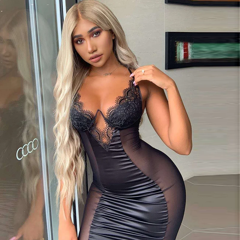 Sexy lace dresses for women Clearance