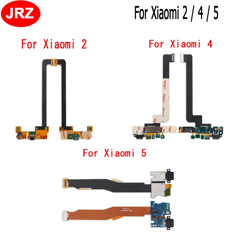 

JRZ For Xiaomi Mi2 Mi4 Mi5 USB Charging Port Flex Cable Charger Plug Connector For Xiaomi Mi5 Mi2 Mi4 Dock Port Flex Board