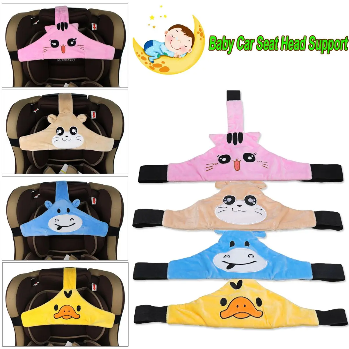 Baby Car Usefu Safety Seat Padding for Children Baby Protection Soft