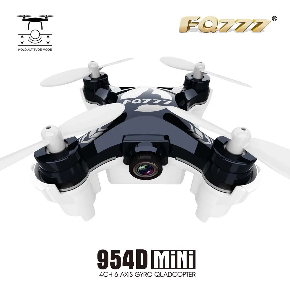 Original FQ777 954D RC Drones 0.3MP Camera WiFi FPV Drone 2.4G 4CH 6-Axis Gyro RTF RC Quadcopter 3D Unlimited Eversio Helicopter