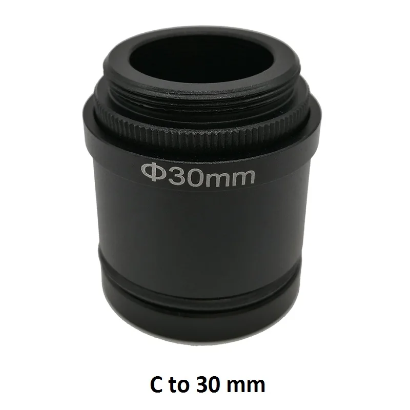 C-mount C Mount to 23.2mm 30mm 30.5 mm Diameter Adapter for Microscope Connect with Electronic Eyepiece CCD USB Camera