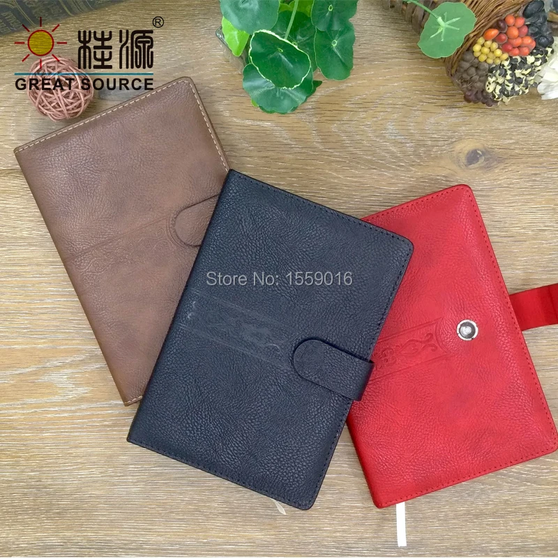 

A6 Notebook 2019 Journal 140 Sheets Soft Leather Cover Agenda Diary