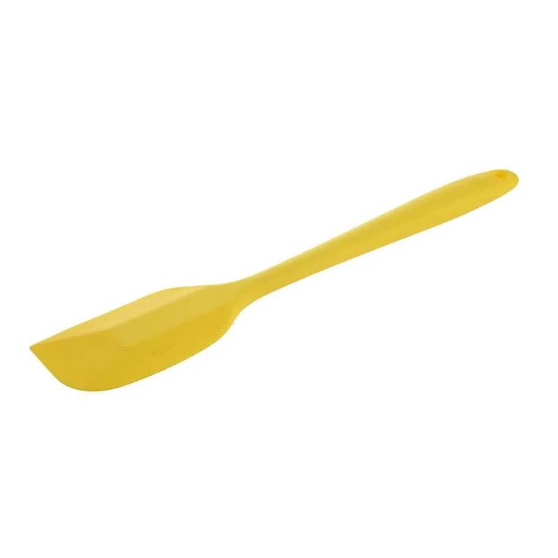 

Silicone Spatula Spoon Kitchen Utensil Cake Mixer Cooking Baking Mixer Scraper(Yellow)27.5CM