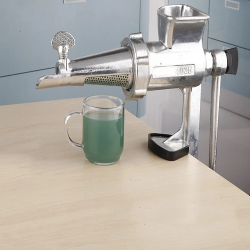 

Wheat Grass Wheatgrass Hand Manual Juicer Juice Extractor Tool Stainless Steel