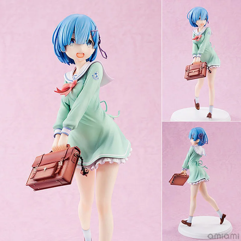 Школьная форма Blue Rem экшн фигурка re zero игрушки Re Life в другом мире от нуля коллекция
