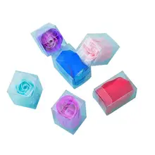1 шт. мыло с запахом розы ароматизированное мыло цветок душистые мыла для тела для душа Роза лепесток ароматизированное Мыло Свадебные украшения подарки