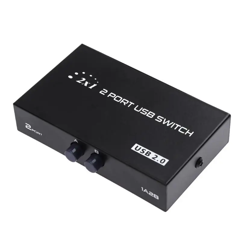 1A 2B 2 Ports USB 2.0 Sharing Switch Box for Computers to Share 1 Printer | Компьютеры и офис