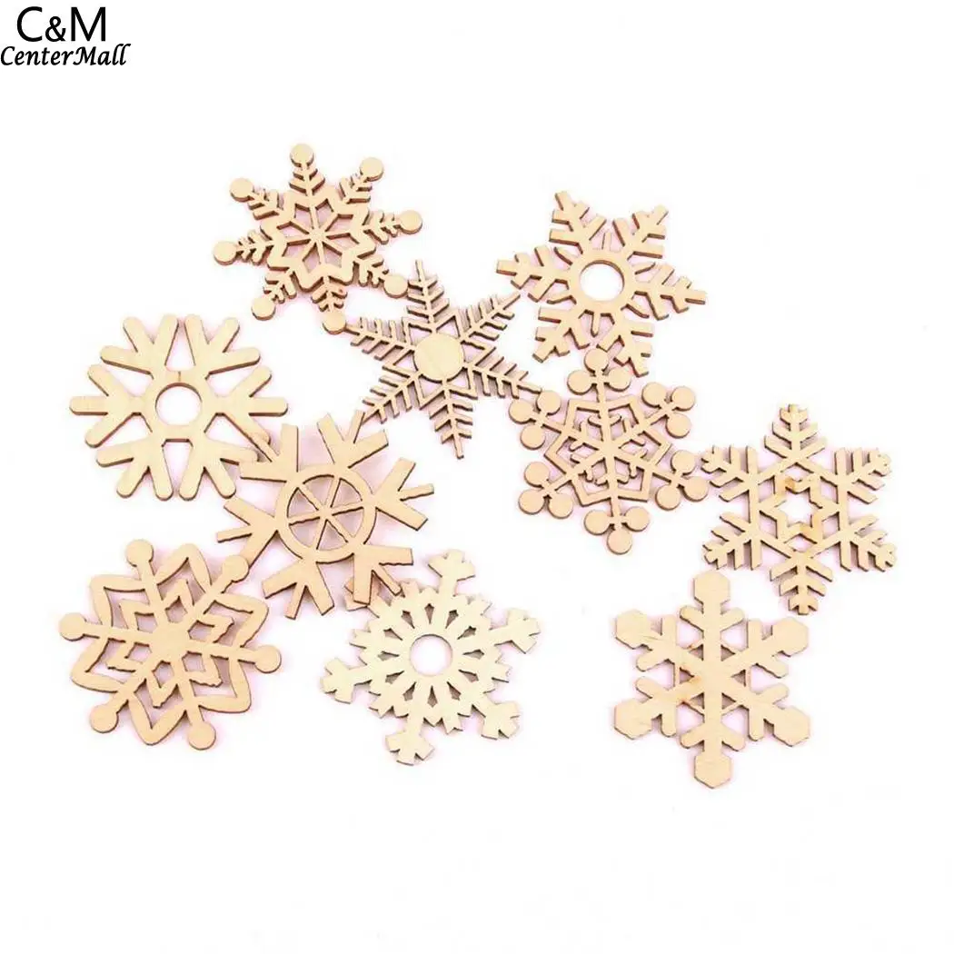 Christmas Wooden Snowflake Fashion Craft Decorations Christmas Tree Wooden Snowflake Hanging Ornament frozen Christmas Wooden Snowflake Fashion Craft Decorations Christmas Tree Wooden Snowflake Hanging Ornament frozen