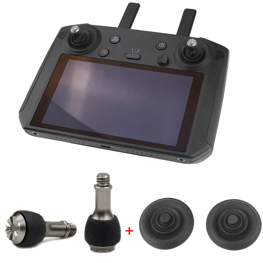 

2pcs Black Thumb Joysticks/Replace Thumb Rocker Dust Cover Kit For DJI Mavic 2 Smart Controller