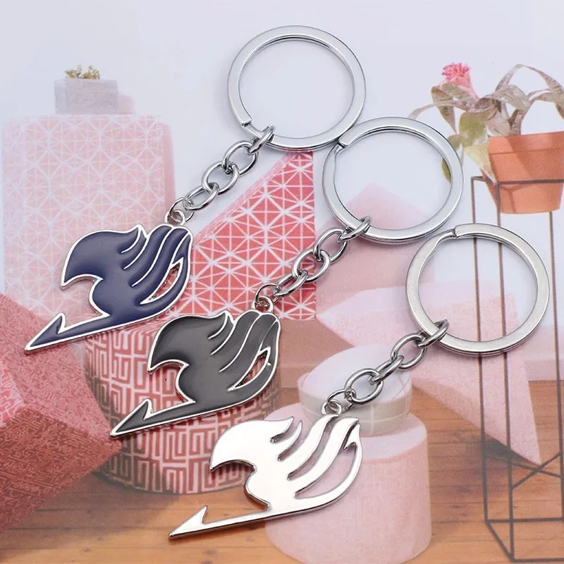 Мода аниме брелок Jewelry Fairy Tail подвеска брелок 5 цветов Подвески-талисманы акрил мастер Танцы порте скрипичный ключ llaveros подарок