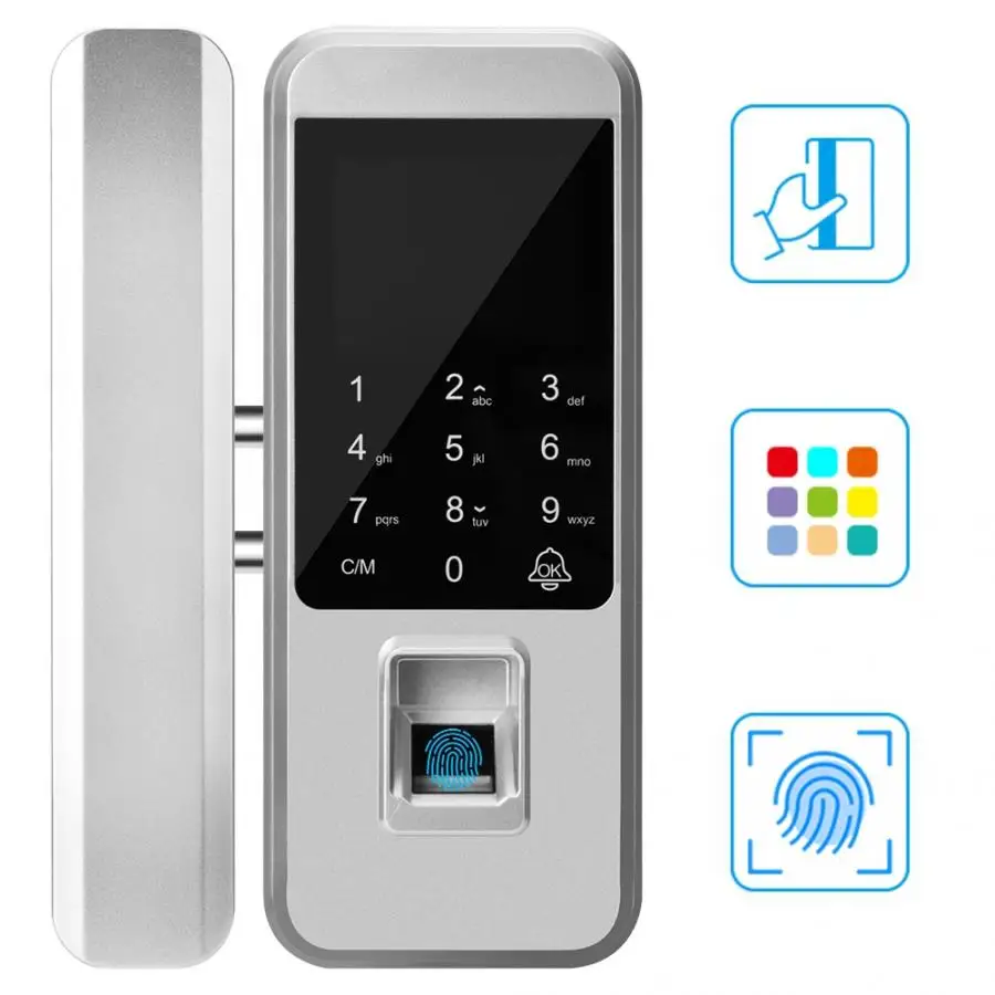 

500 Fingerprint Users RFID Card Time Attendance & Door Access Control System with Keypad 2019 New