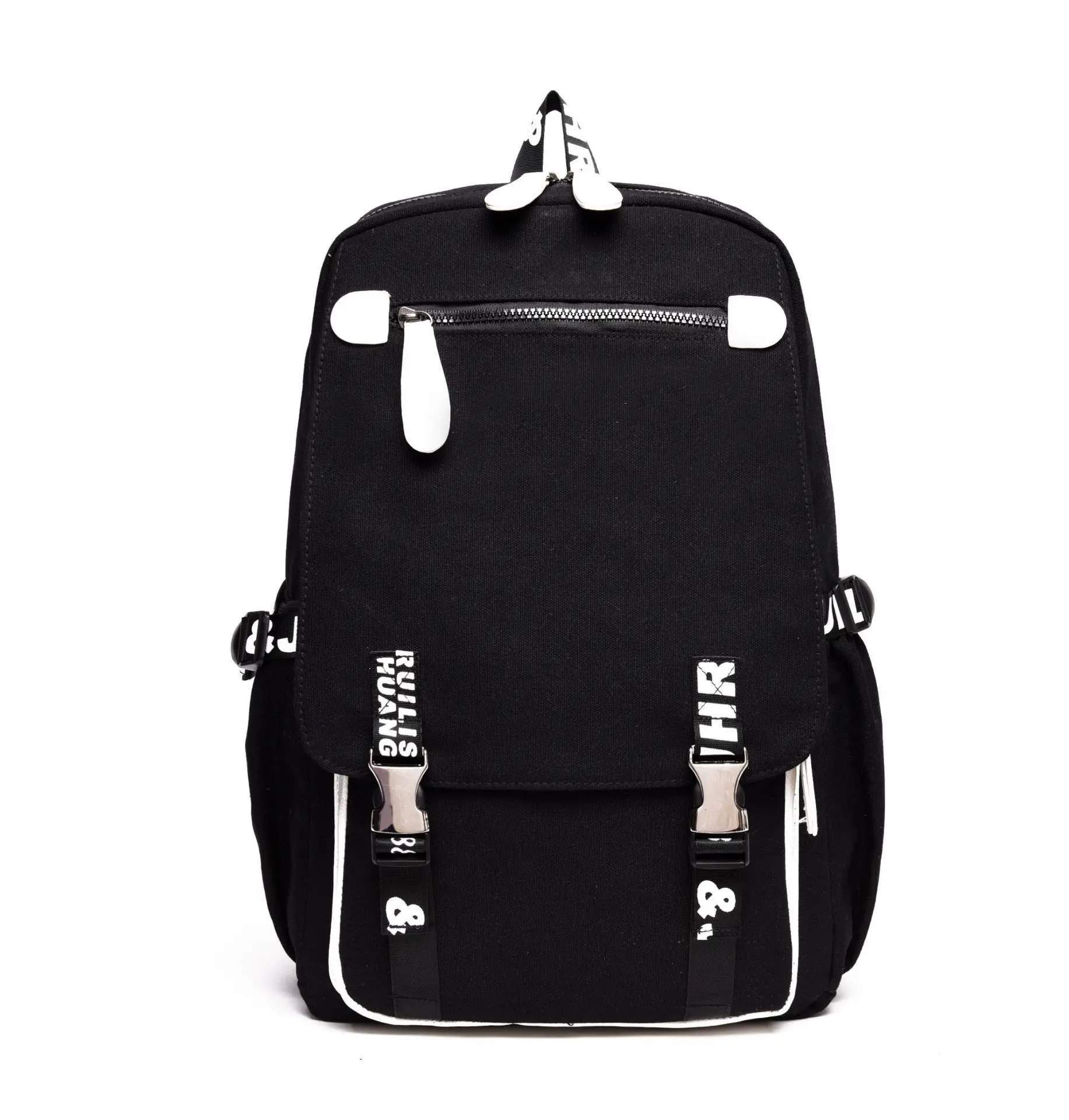 

New Korean Pattern Canvas Both Shoulders Package Ability Student Baigou Bags for women 2018 and man Oxford backpack