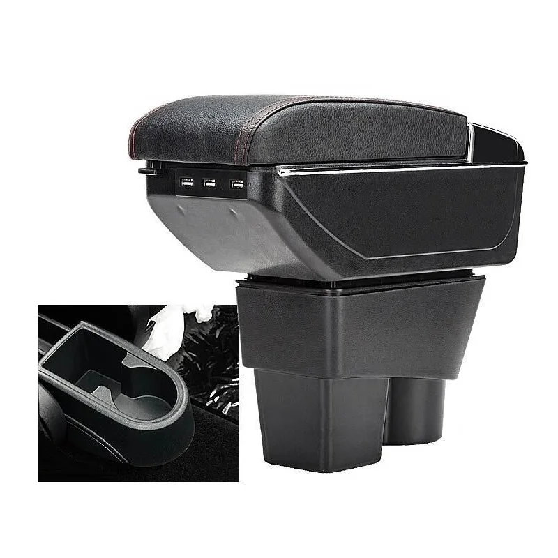

Auto Upgraded Car-styling Car Arm Rest Automovil Accessory protector Decorative Interior Armrest Box 17 FOR Volkswagen Jetta