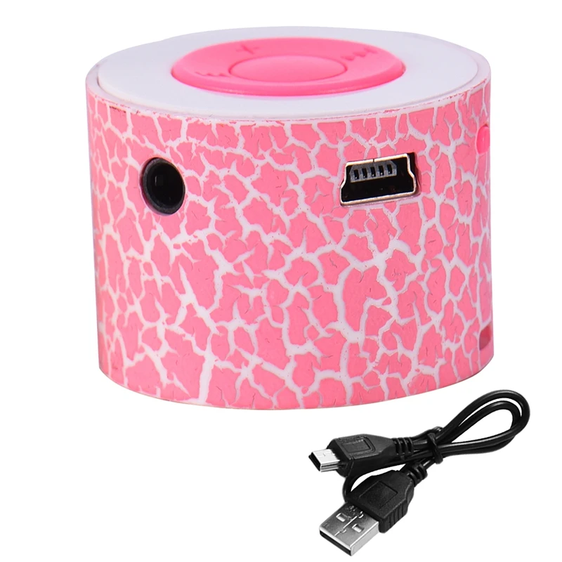 

Portable Mini Stereo Speaker Small Loudspeaker Hand-Free Mic TF SD Card U Disk MP3 High-Definition Sound MP3 Music Player Cand