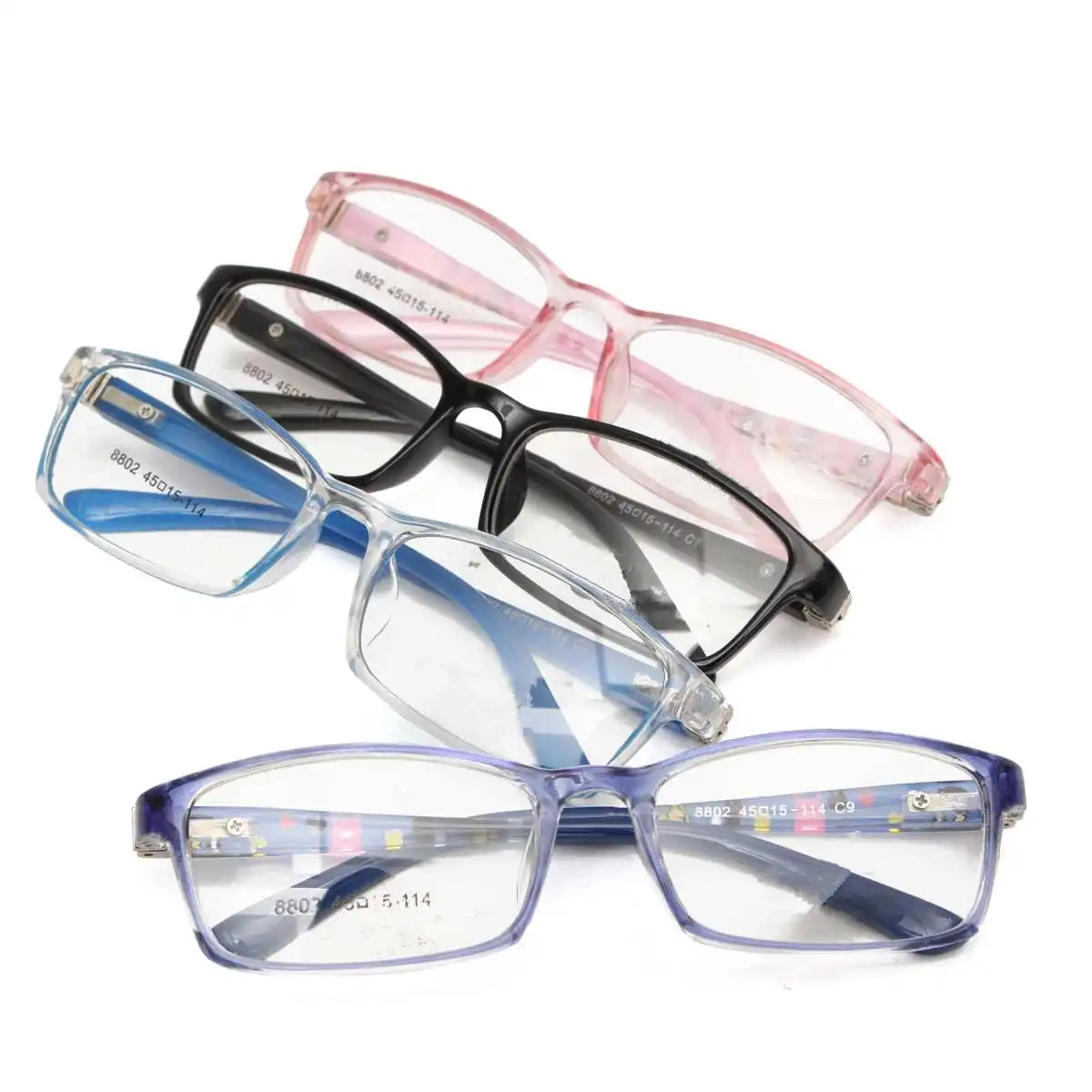 

Children Glass Frame Eyeglasses Frames Eyewear Clear Lens Glasses Spectacle Frame Silicone Optical Full-Rim Eyeglasses Frame