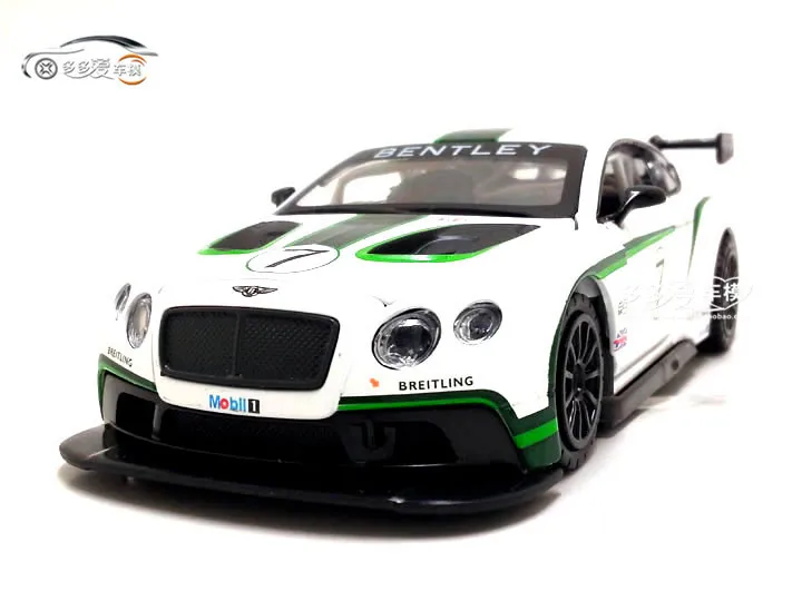 Горячая 1:32 Bentley Континентальный GT3 литой автомобиль литые Автомобили Модель оттягивающийся звуковой светильник Коллекция подарков игрушки для детей