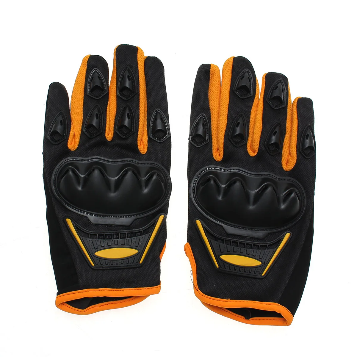 1 Pair Motorcycle Glove Protection Outdoor Sport Riding Hard Shell Protective Shell Full Finger Gloves