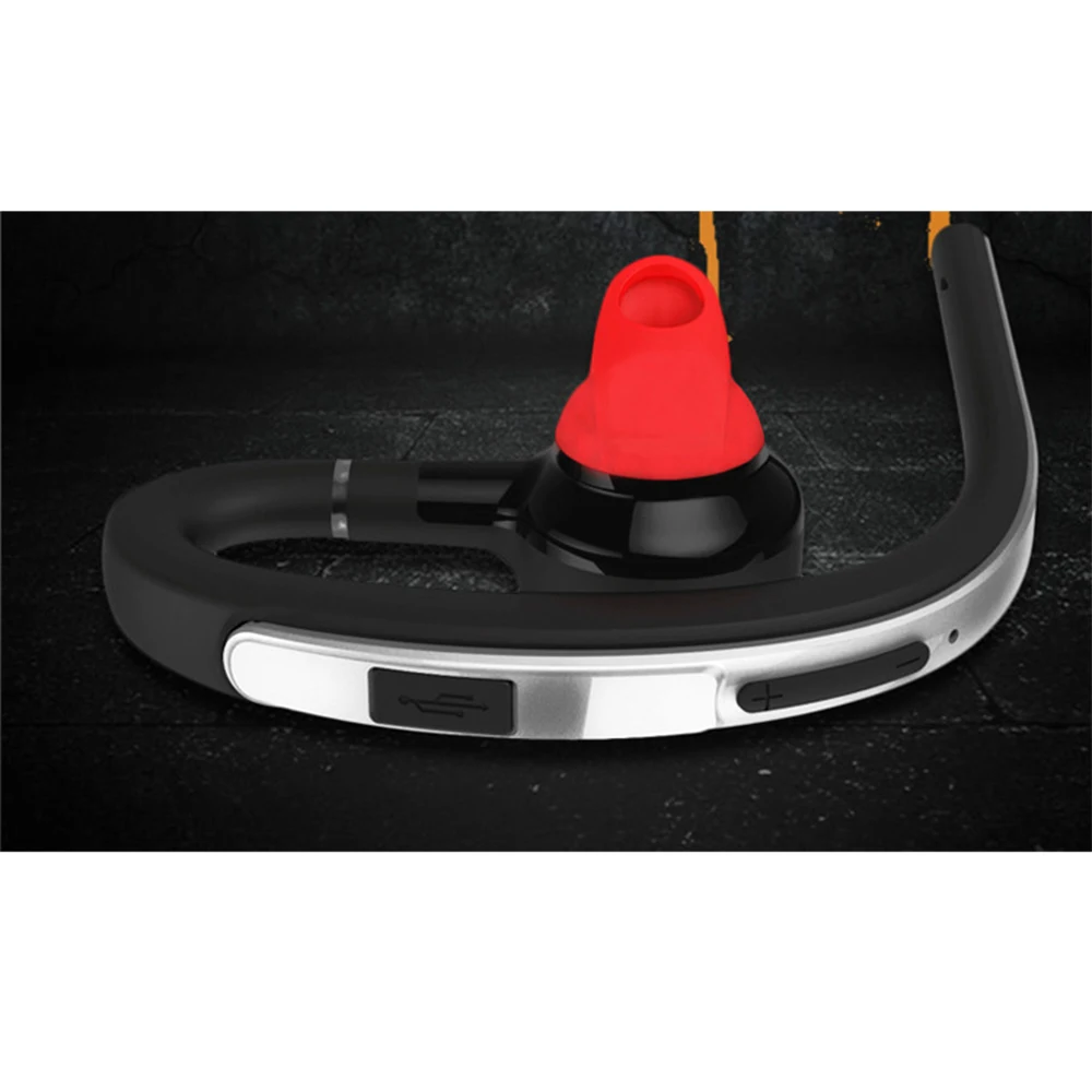 High quality New CSR Car Bluetooth Headphone Mic Voice Control Wireless Bluetooth Headset Auto Accessories