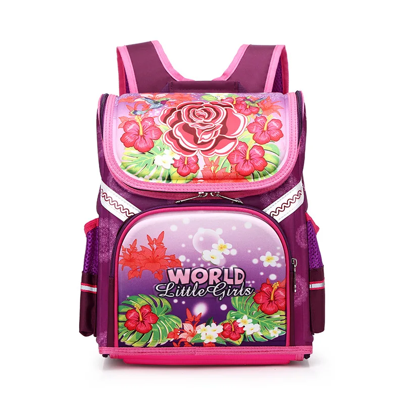 

Russian Style Folding School Bag Children Backpacks for Boys and Girls Orthopedic Cartoon Knapsack Kids Backpack Mochila Escolar