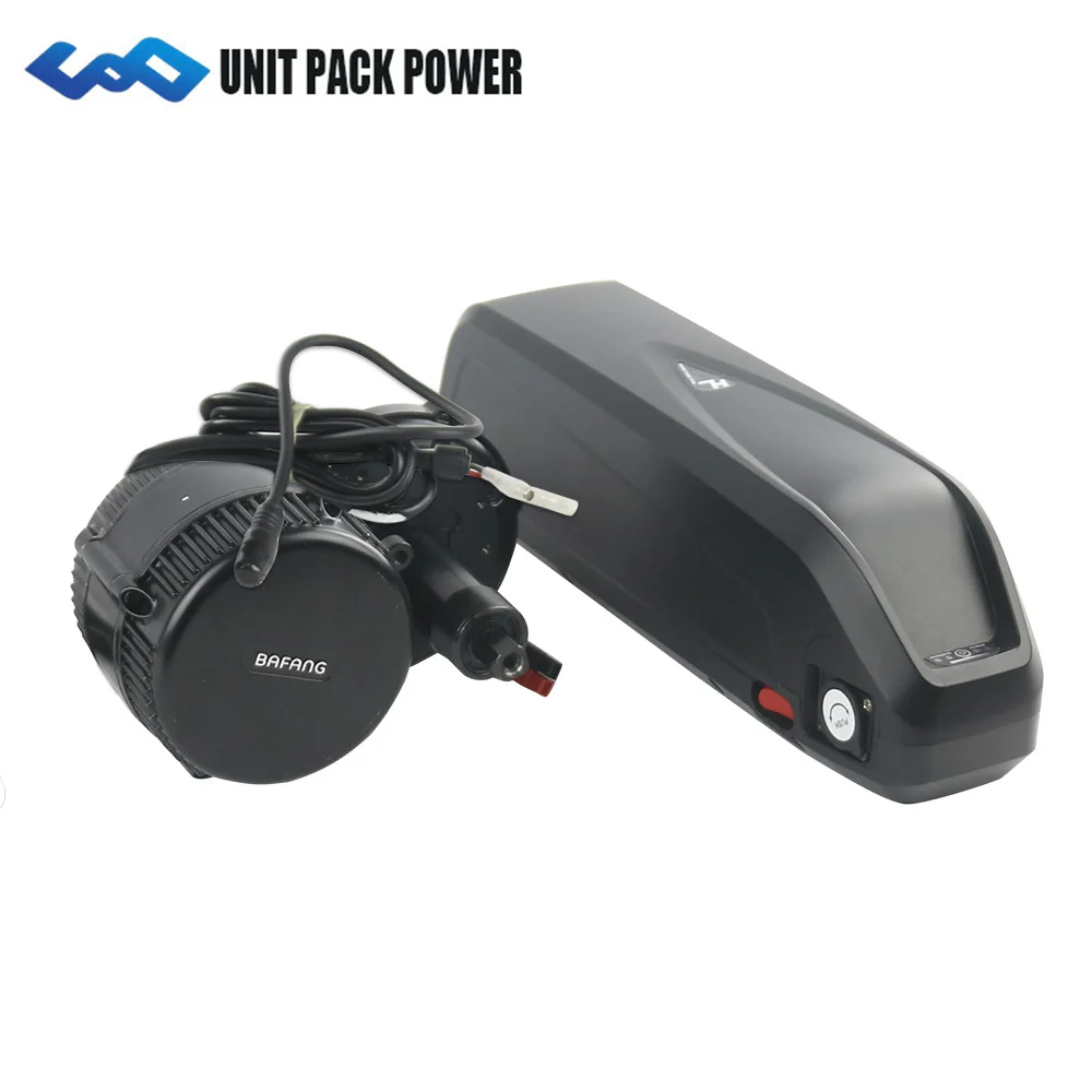 8Fun/Bafang 48V 750W BBS02 mid рукоятки приводной двигатель комплект с 16AH фара для