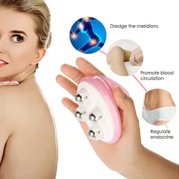 

Stainless Steel Ball Bead Body Dredging Massager Muscle Pain Relief RelaxMassage Tool b