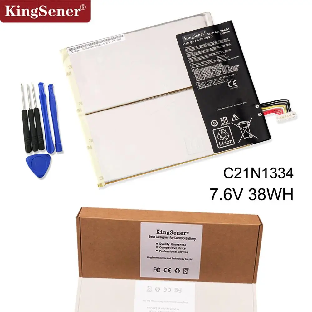 Продажа Kingsener C21N1334 Аккумулятор для ноутбука Asus Transformer Book T200TA T200T T200 1A 1K 200TA C1 BL планшетный ПК 7,6 V 38WH