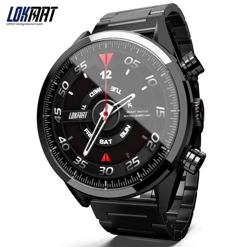New LOKMAT LK08 4G Smart watch Android 7.1 MTK6739 3GB+32GB...
