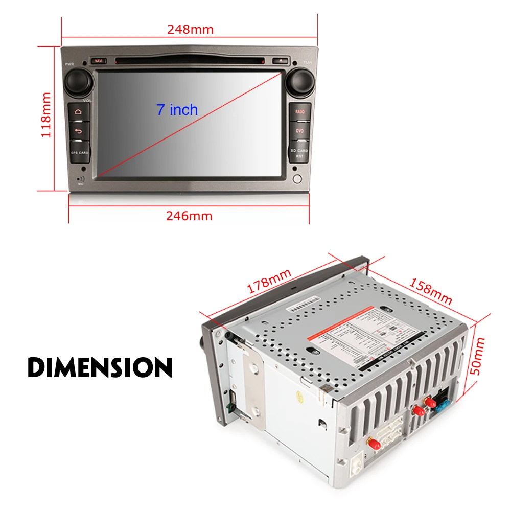 Sale DAB+Car Stereo Android 8.1 Car Multimedia Player WiFi 4G GPS Radio FOR OPEL Vauxhall Corsa C/D Vectra Zafira Astra Vivaro Meriva 5