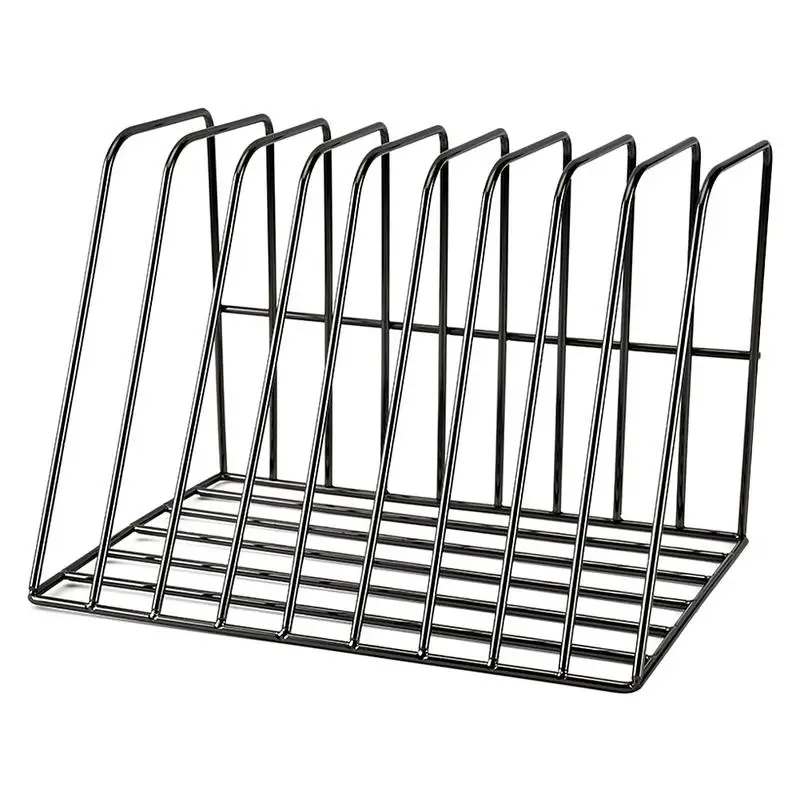 منظم الملفات المطاوع الحديد كتاب حامل القرطاسية طالب قبة رف كتب ورقة مجلة تخزين الرف روز الذهب الأسود