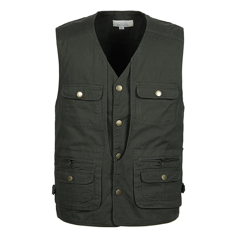

Ultralight Men Hiking Fishing Vest Quick-Drying Mesh Tactical Camping Outdoor Vest Outdoor Waistcoats With Multi Pock