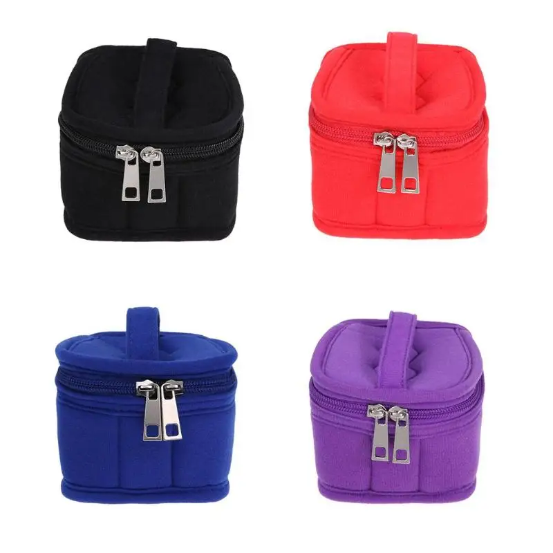 

9 Lattices Essential Oil Bottle Bag Essential Oil Organizer Storage Bags Box Women Girl Make Up Storage Box Holder Case